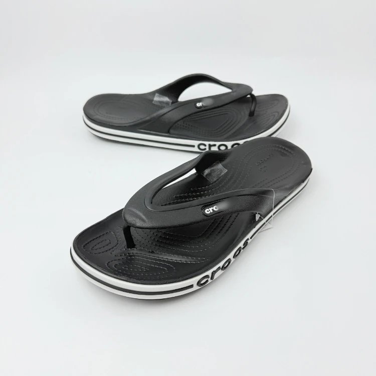 Crocs Crocband Black Flip Flops