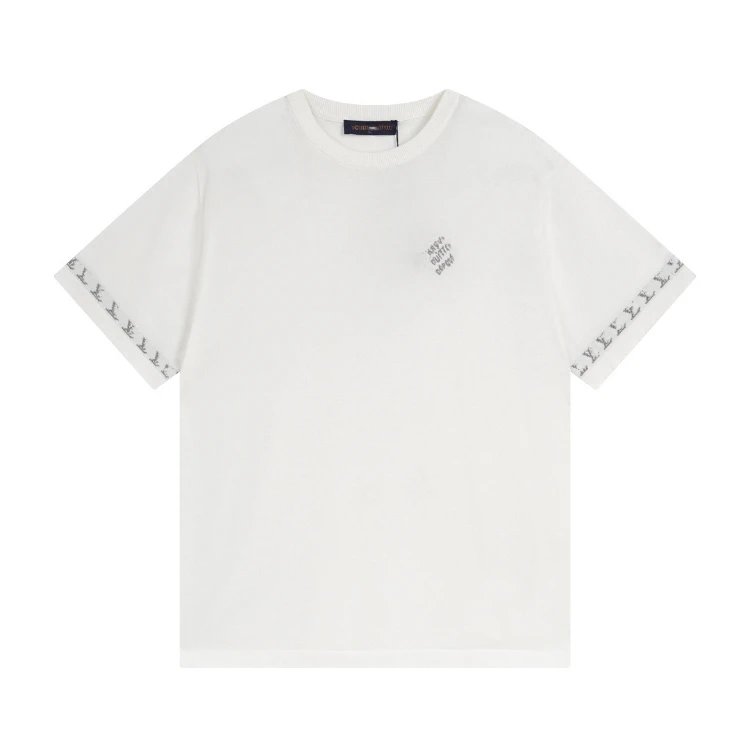 SKU-16-10 White (Letter Jacquard)