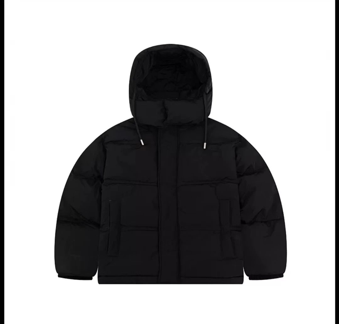 Unbranded Down Jackets Hooded Puffer Jacket with Detachable Hood image 9