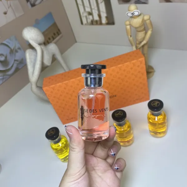 Louis Vuitton Les Parfums Collection Eau de Parfum Set Orange Box Perfume - 5