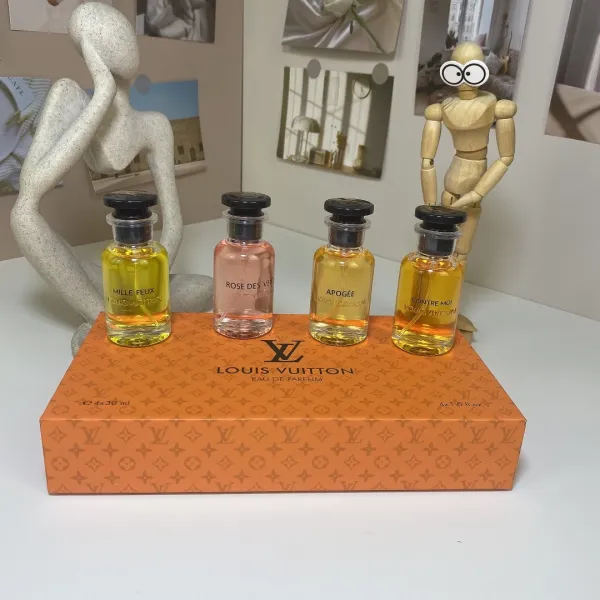 Louis Vuitton Les Parfums Collection Eau de Parfum Set Orange Box Perfume - 8