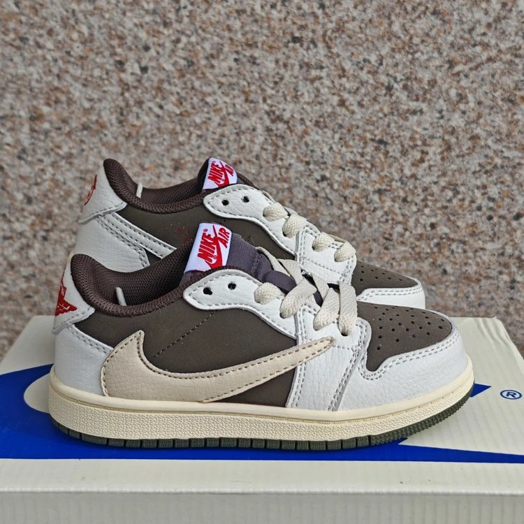 Barbed white brown