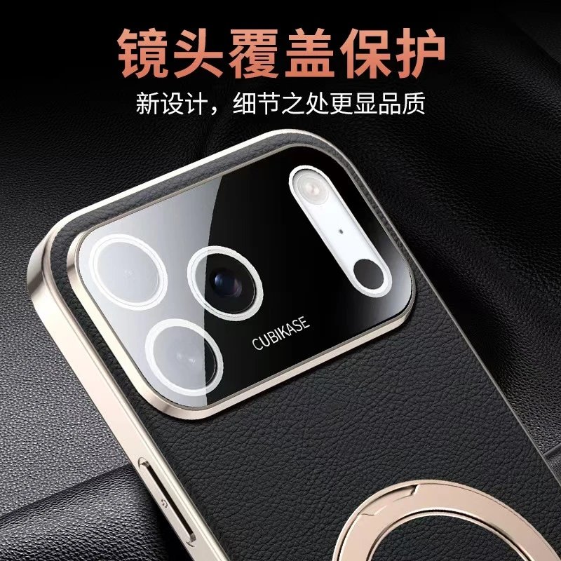 Design CUBIKASE Classics Burgundy Phone Case with Ring Stand Phone Accessories - 6