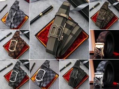 LV Monogram & Damier Pattern Belts [14 styles]