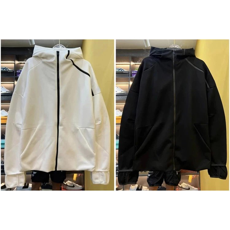 Unbranded Technical Hooded Windbreaker Jacket [2 styles]