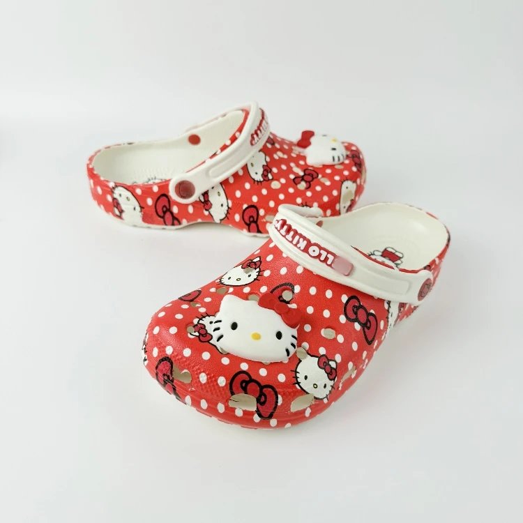Hello Kitty Red Clog