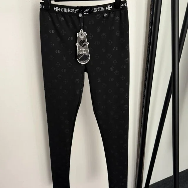 Chrome Hearts Trousers Slim logo-print product detail image 2