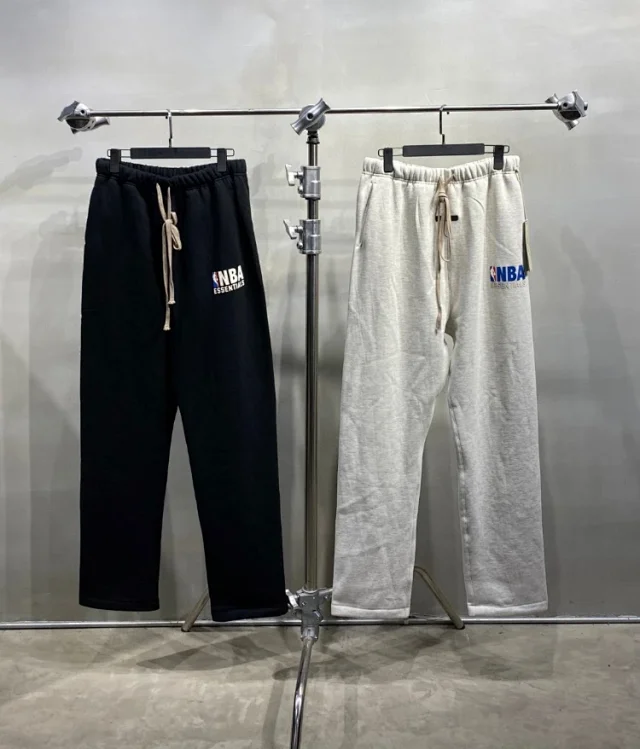 NBA Trousers Essentials straight-leg drawstring sweatpants product detail image 1