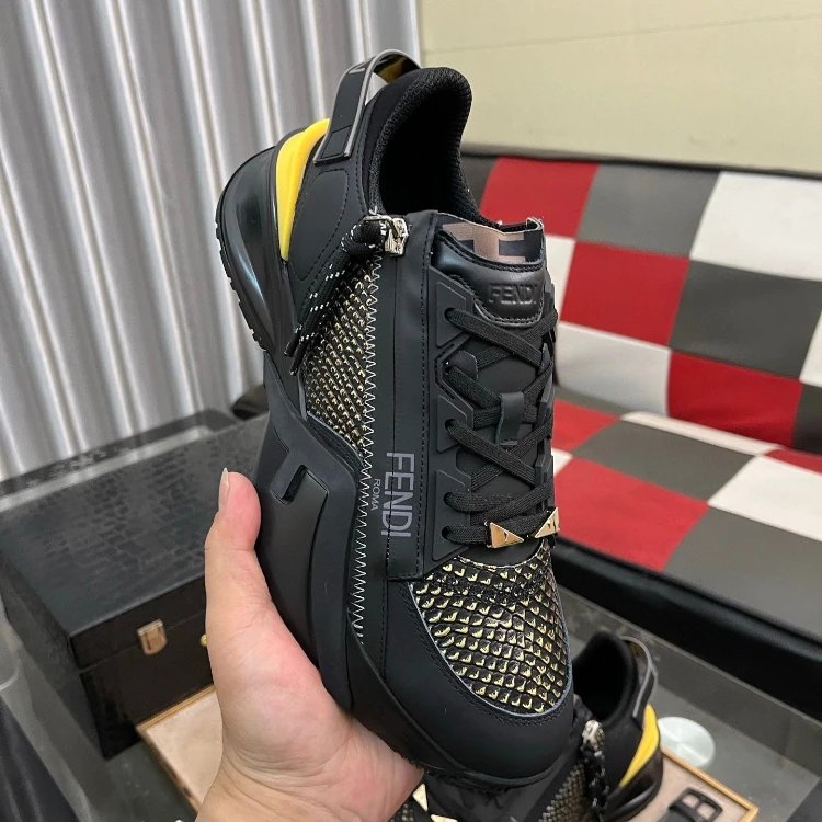 Fendi Sneakers Chunky zip-panel — 19