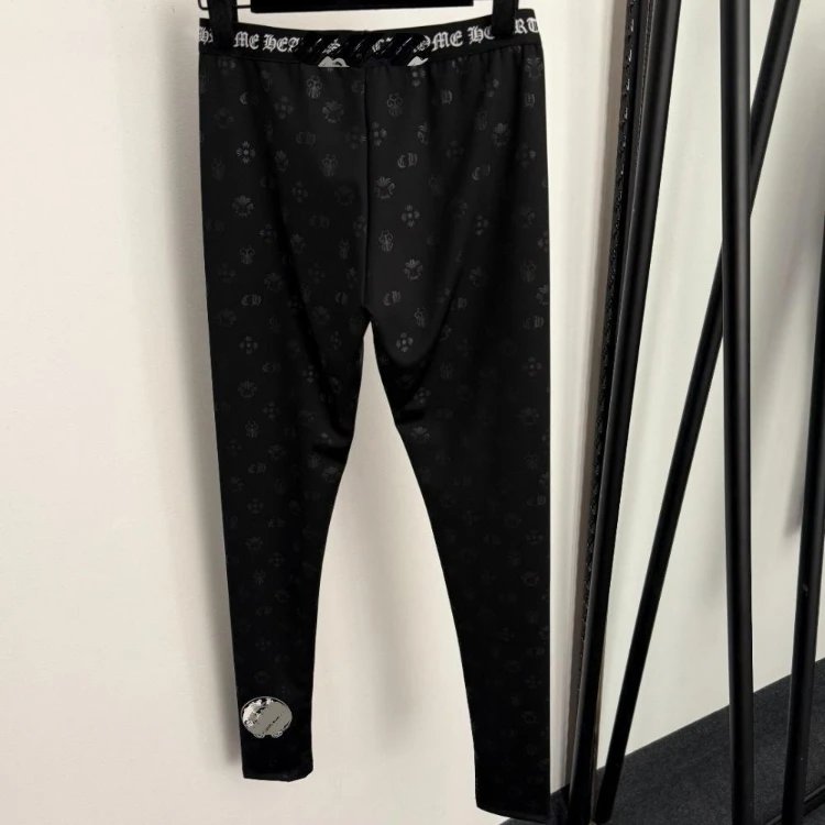 Chrome Hearts Trousers Slim logo-print image 3