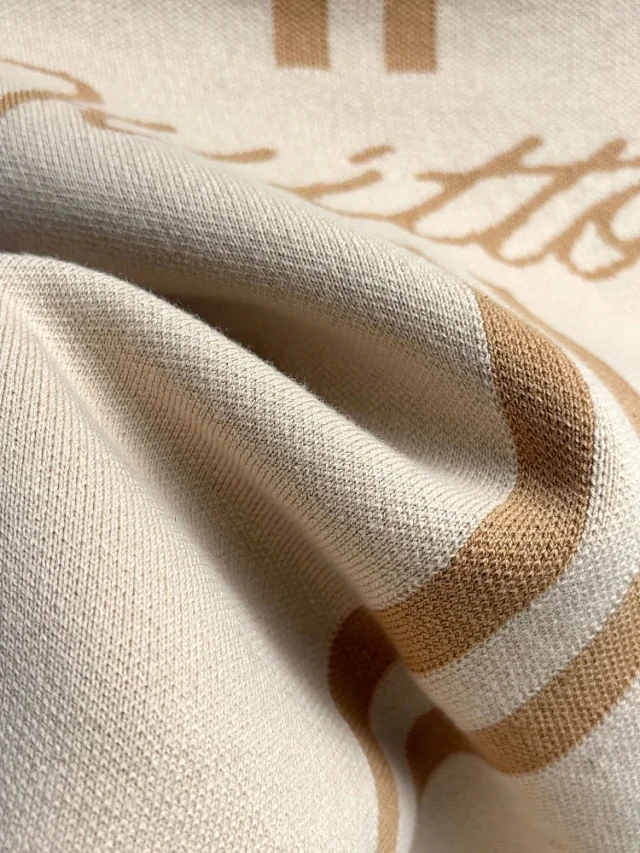 Unbranded Knitwear 5481 Zip-Up Mock-Neck Knit Cardigan product detail image 7