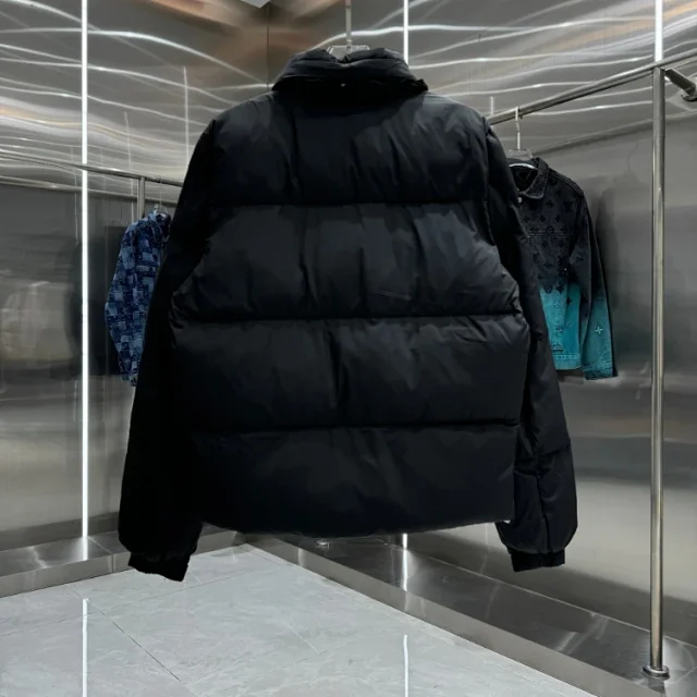 Unbranded Down Jackets Quilted stand-collar puffer jacket product detail image 3