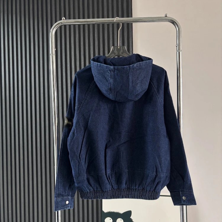 Unbranded Jackets 5191 Hooded Denim Jacket image 2