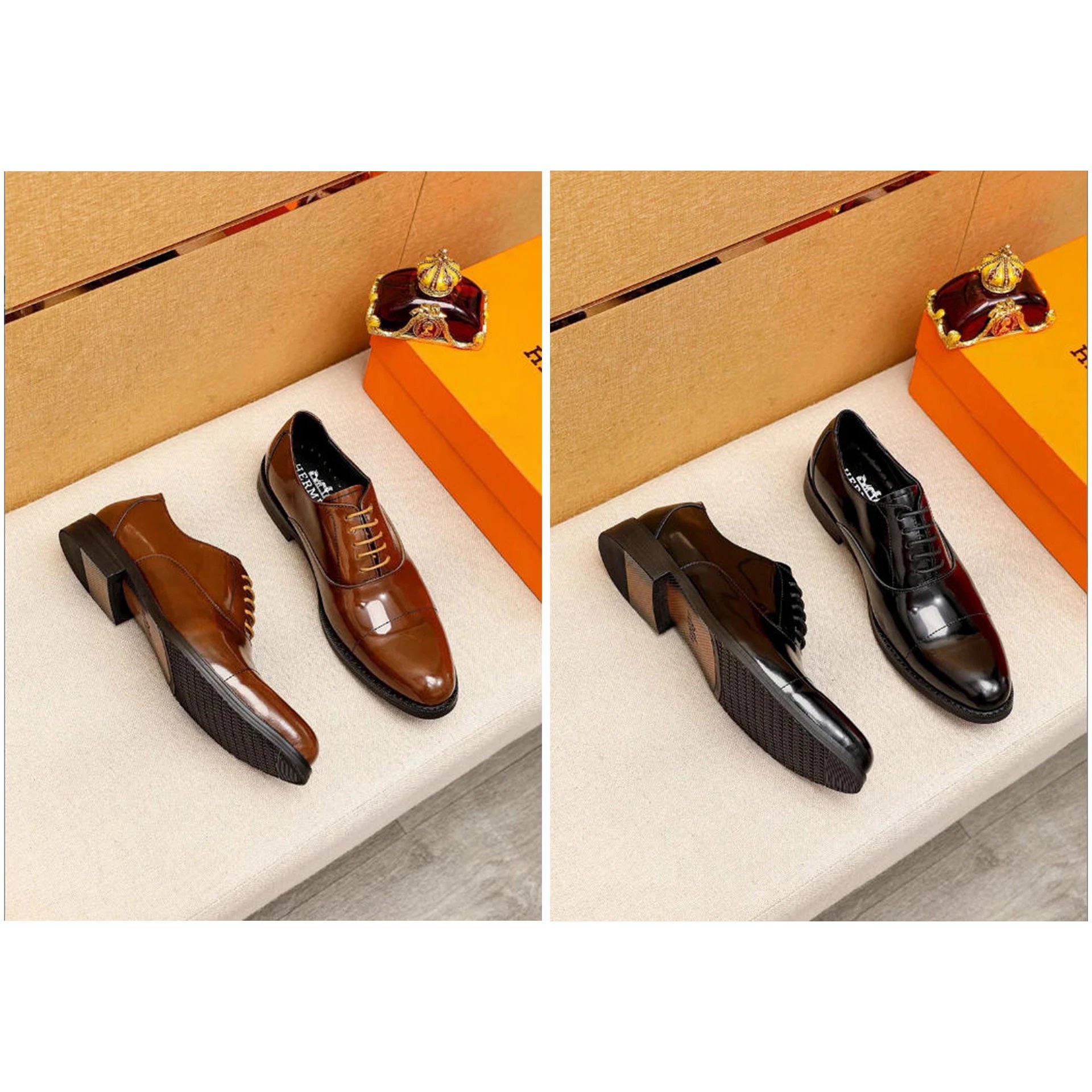 Hermès Oxford Dress Shoes [2 styles]