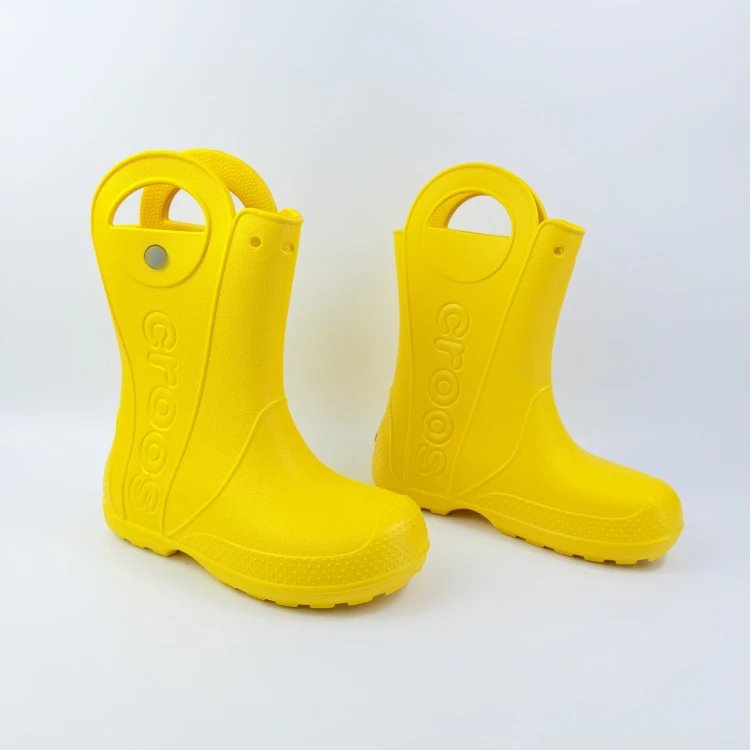Crocs Handle It Yellow Rain Boots
