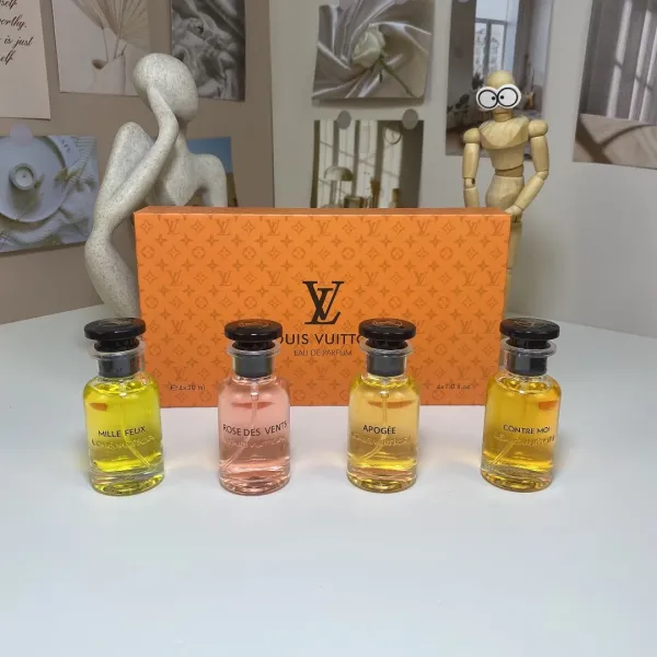 Louis Vuitton Les Parfums Collection Eau de Parfum Set Orange Box Perfume - 3