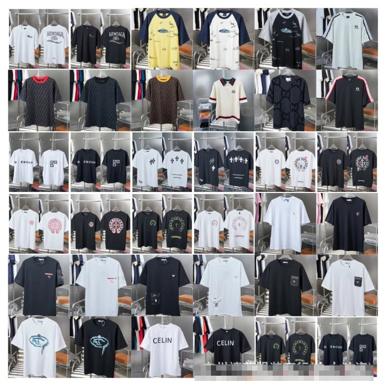 CELINE Raglan Sailboat Print Short Sleeve T-shirt