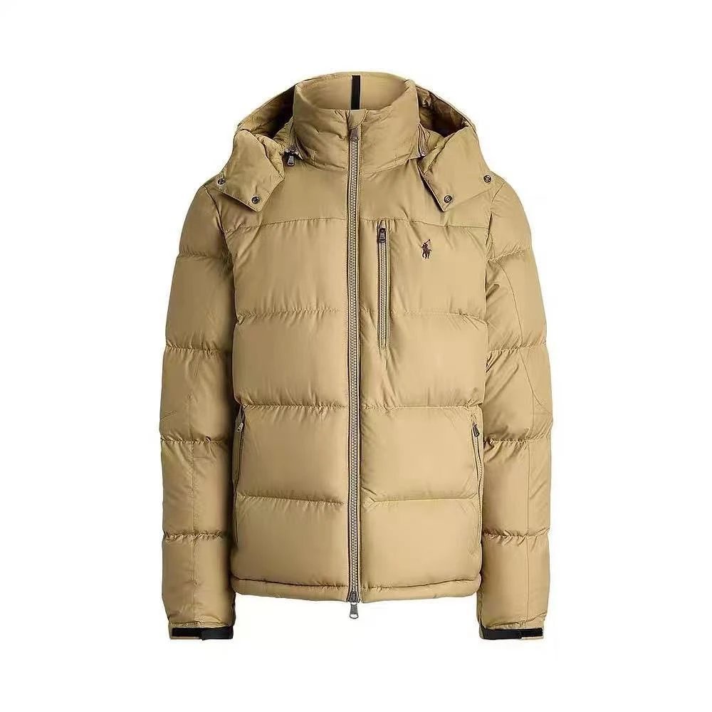 Polo Ralph Lauren Down Jacket Hooded Beige
