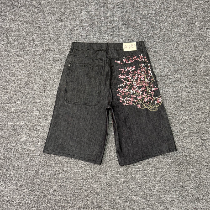3/1 Embroidered Cherry Blossom Jeans