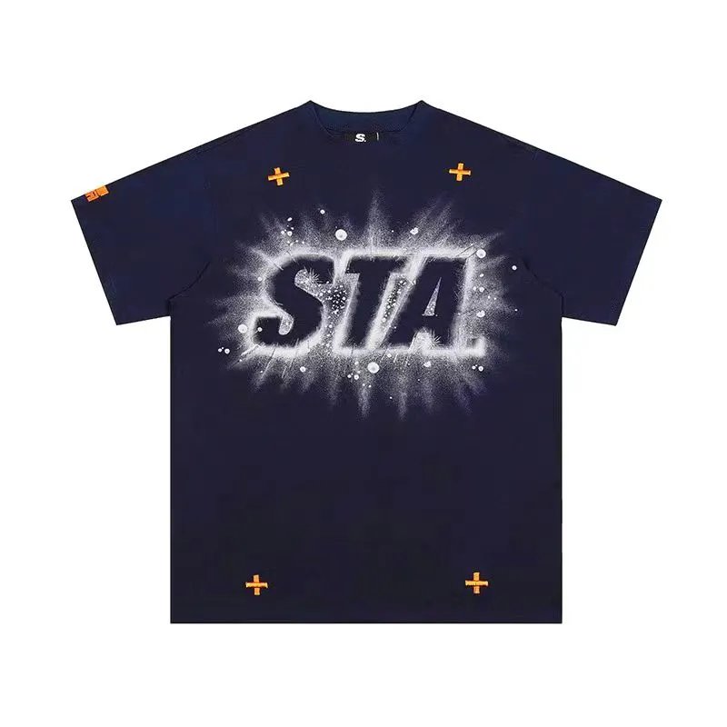 Vintage Hip-Hop Letter Print T-Shirt