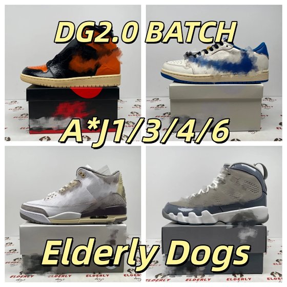 【DG2.0 BATCH】A*J1/3/4/6/9/14 Basketball Shoes