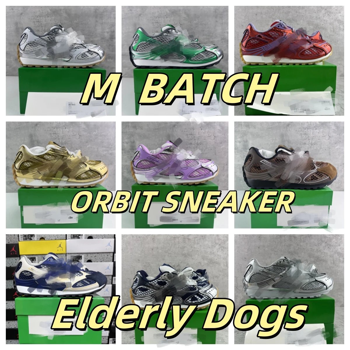 M BATCH ORBIT SNEAKER Athletic Running Shoes