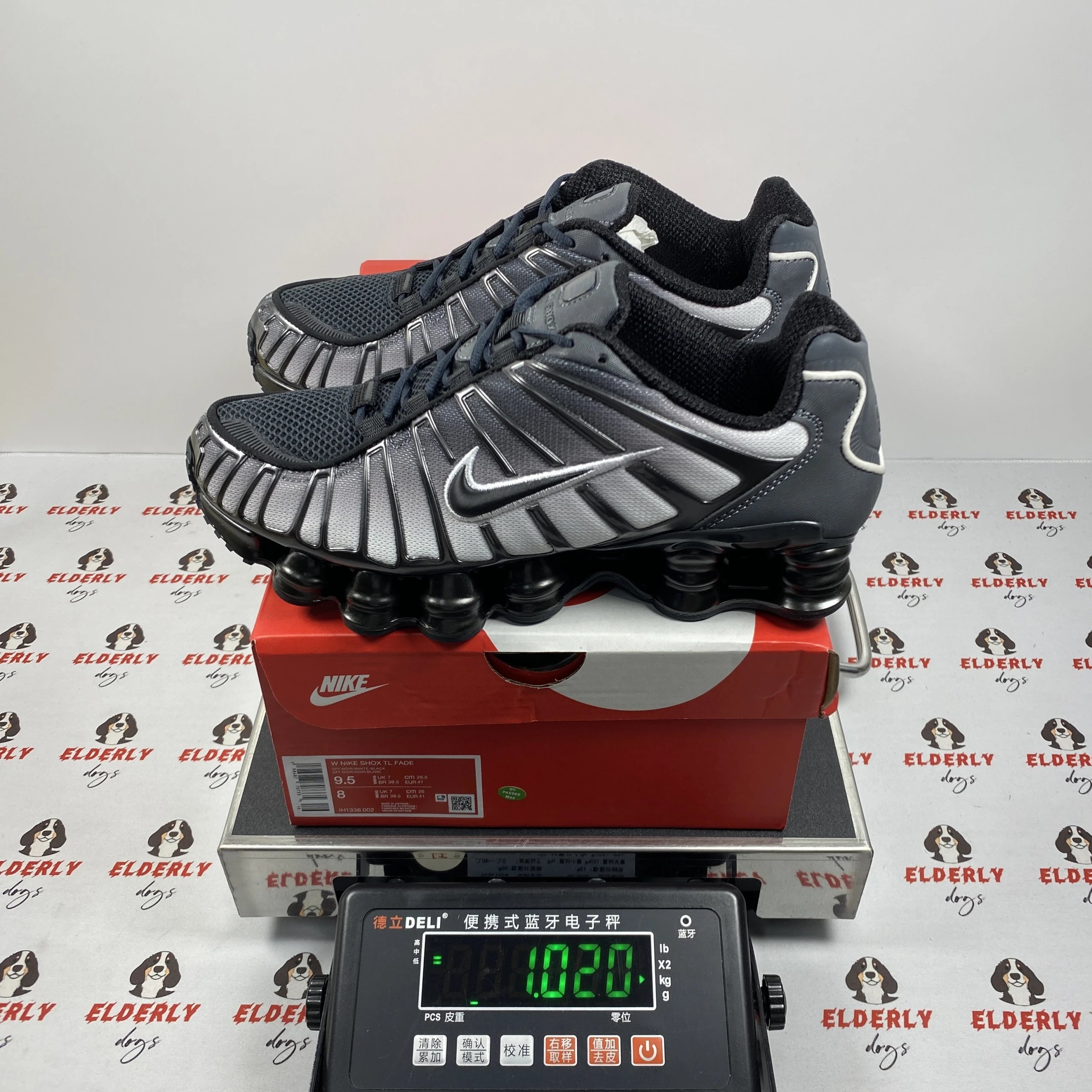 Nike Shox TL Fade Off Noir White Black IH1336-002
