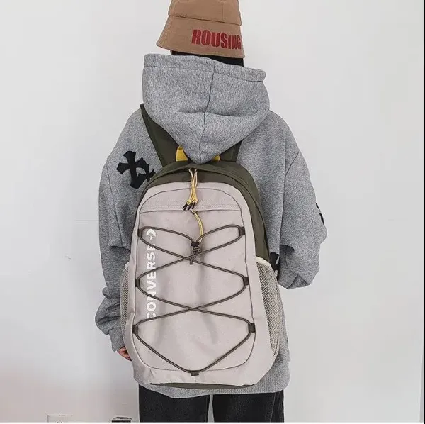 Converse Strapped Backpack White - 6