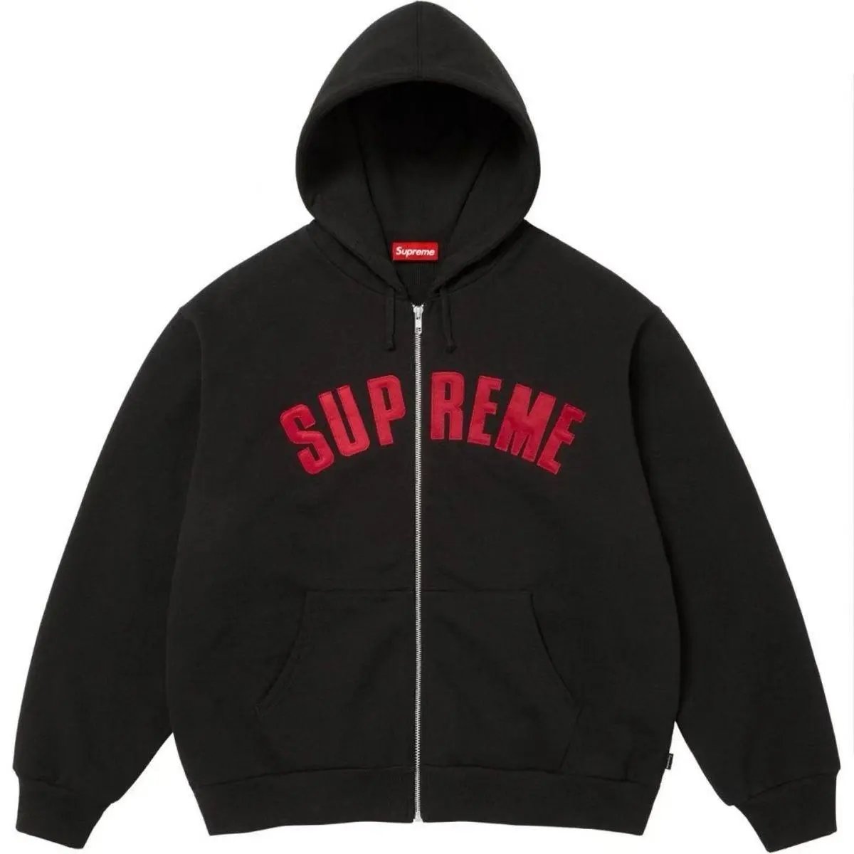 Supreme Hoodies & Sweatshirts Vertical Logo Back Hoodie — E517