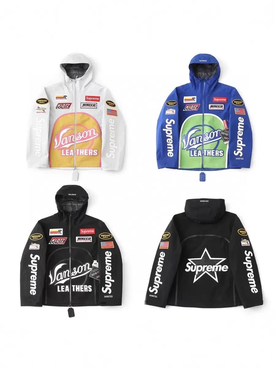 Supreme Hoodies & Sweatshirts Vertical Logo Back Hoodie image 2