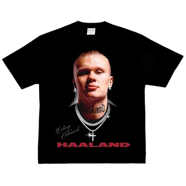 CBF Neymar Portrait Beige Oversized T-Shirt - 26