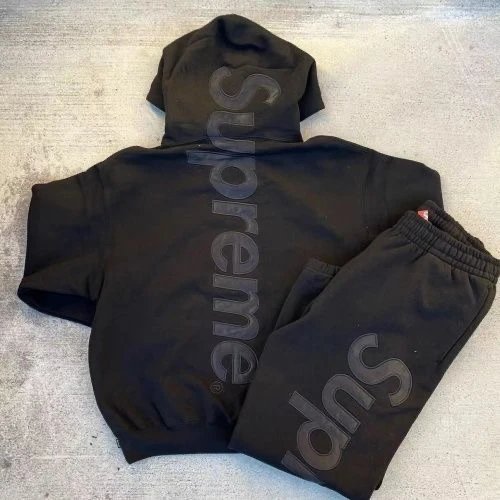 Supreme Hoodies & Sweatshirts Vertical Logo Back Hoodie image 5