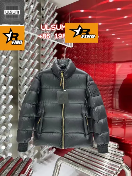 Moncler Genius x Greg Lauren Black Down Jacket - 1
