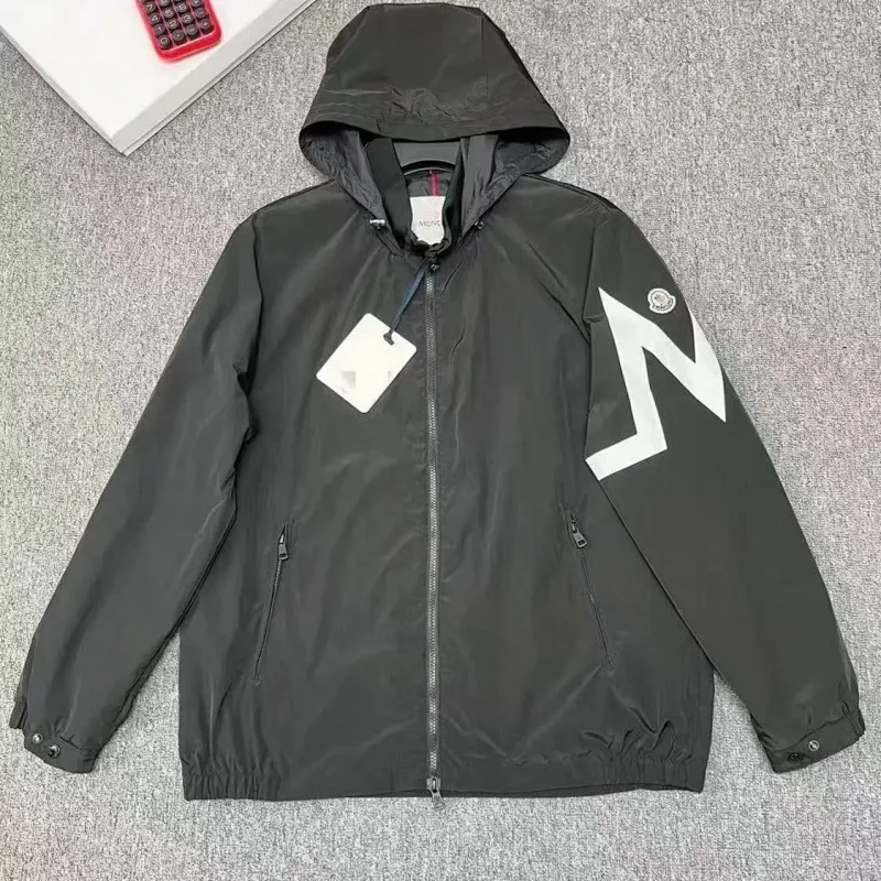 Under Armour Jackets 626 Detachable-Hooded Jacket — Moncler Style 2 – Black