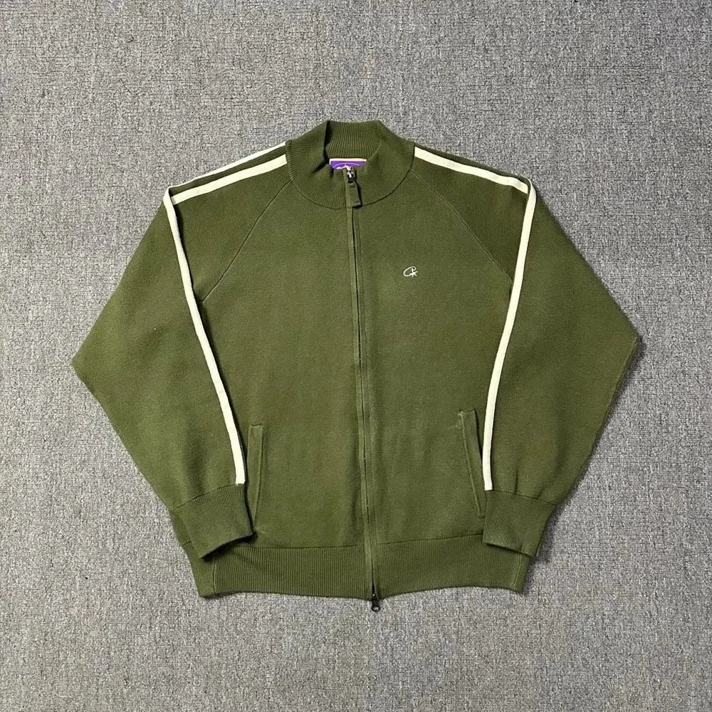 Green Turtleneck Sweatshirt