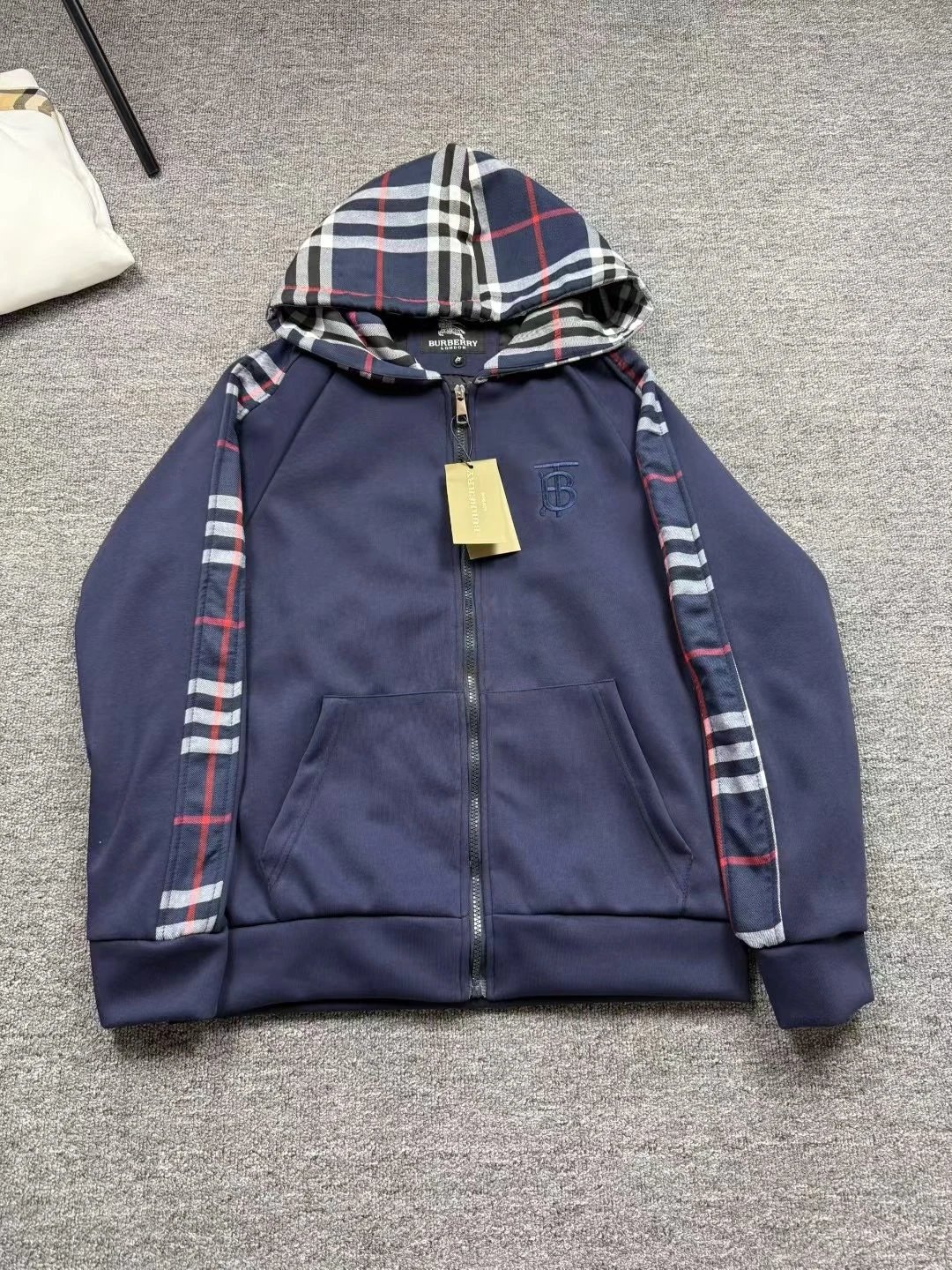 Zipper Cardigan Sweatshirt-7