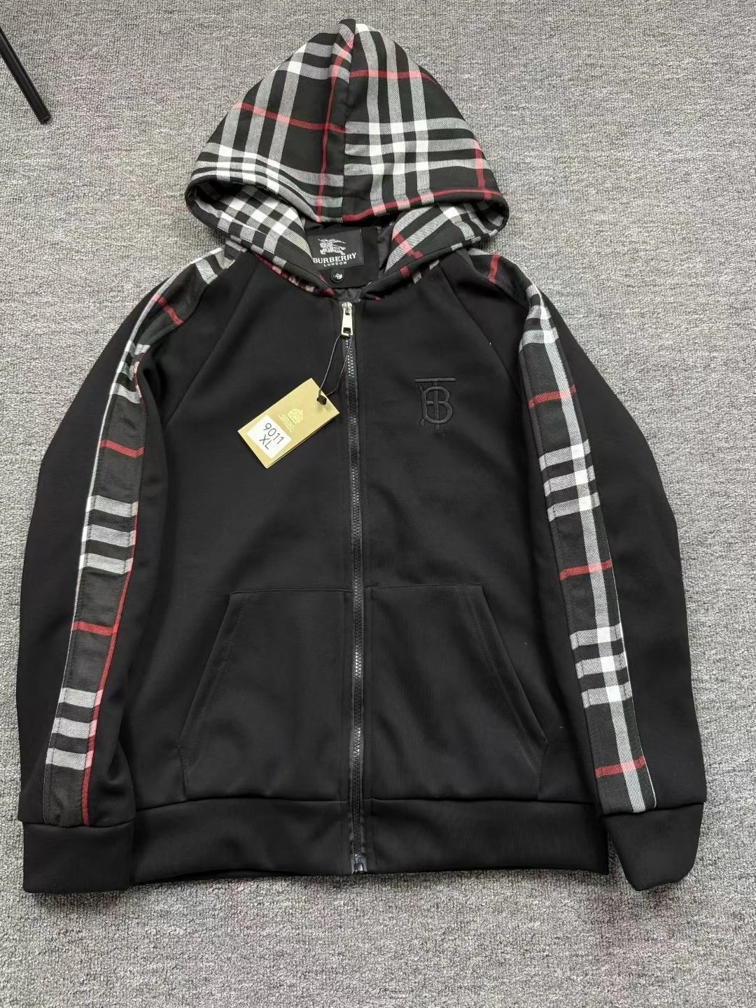 Zipper Cardigan Sweatshirt-8