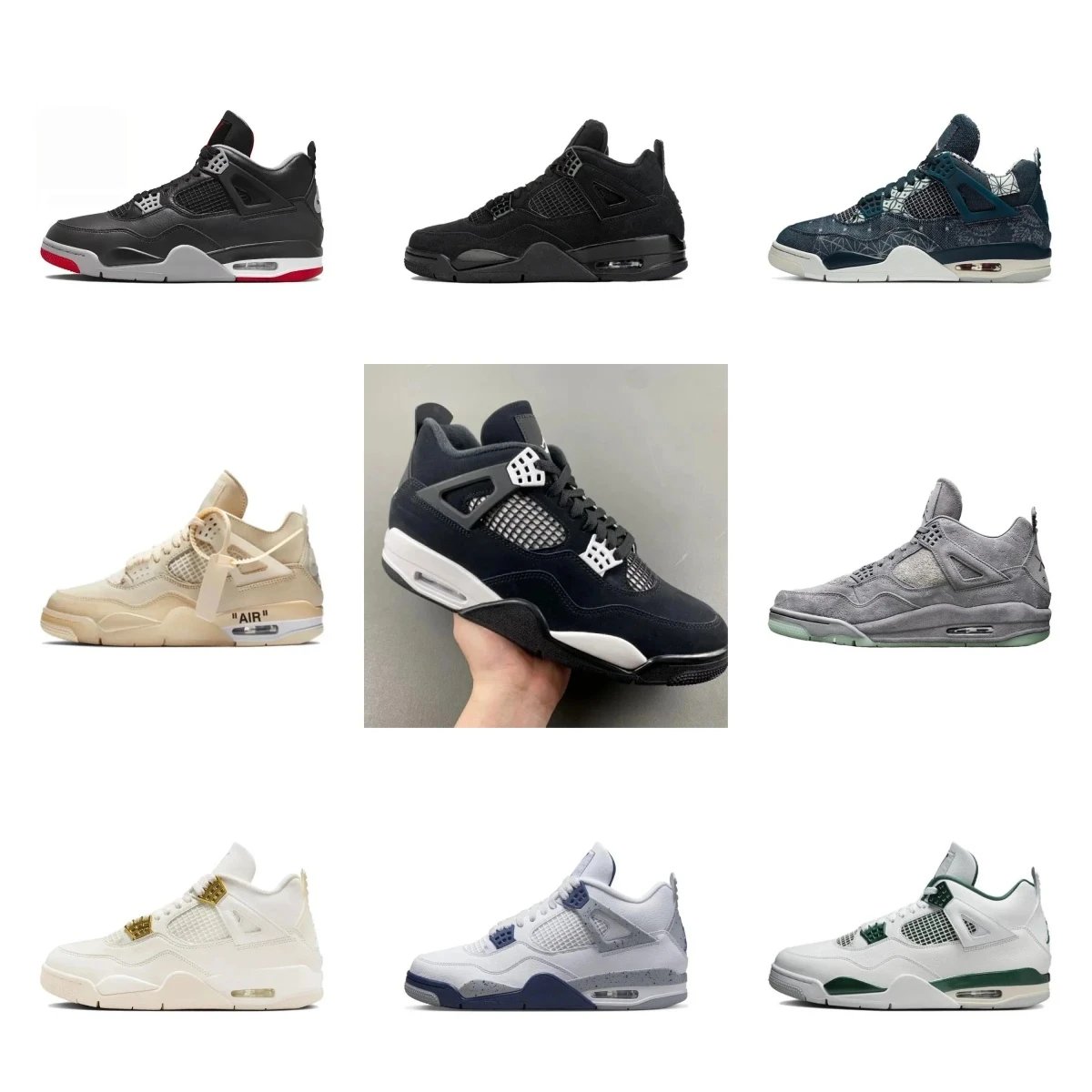 Air Jordan 4 Retro Sneakers [2