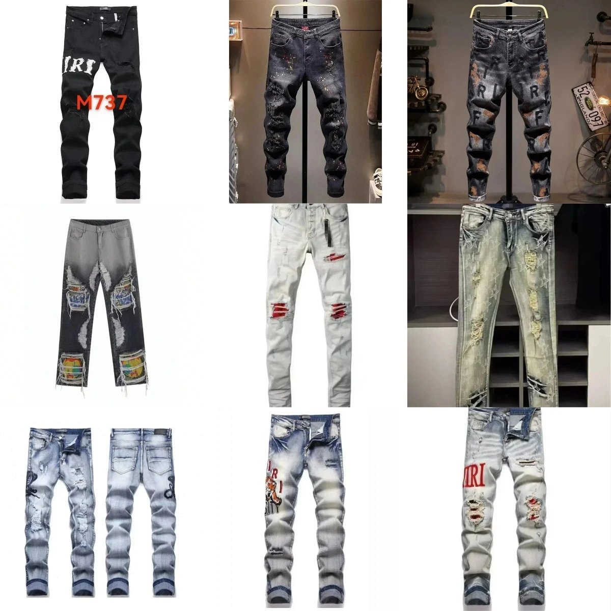 Amiri M737 Jeans [26 styles]