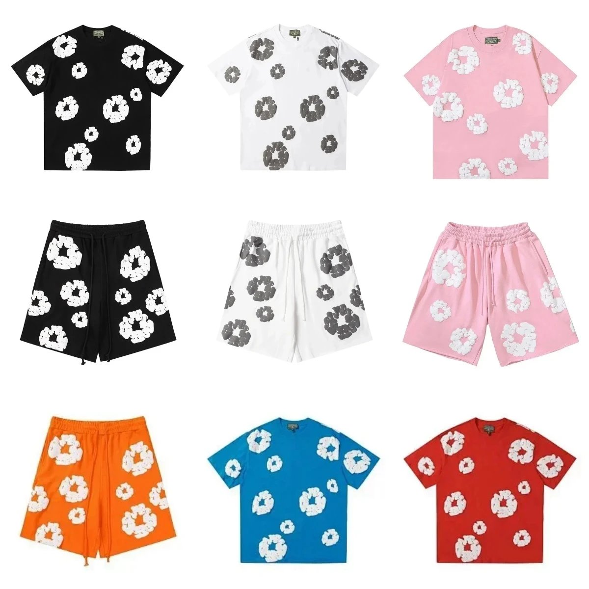 Denim Tears Flower Print T-Shi