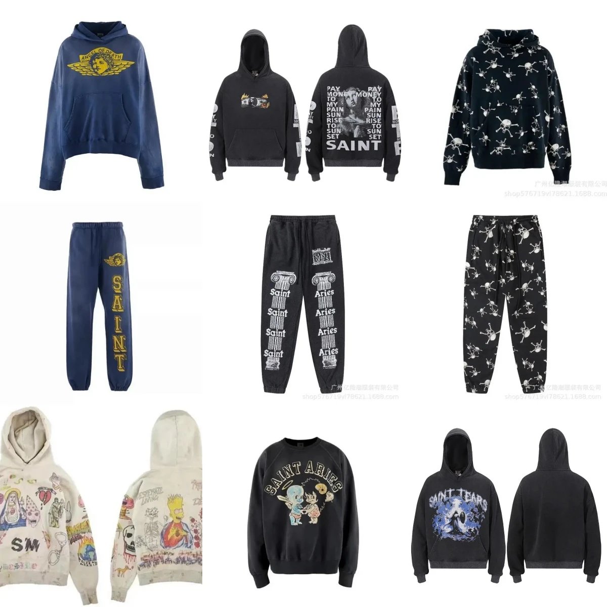 Saint Aries Hoodie [36 styles]