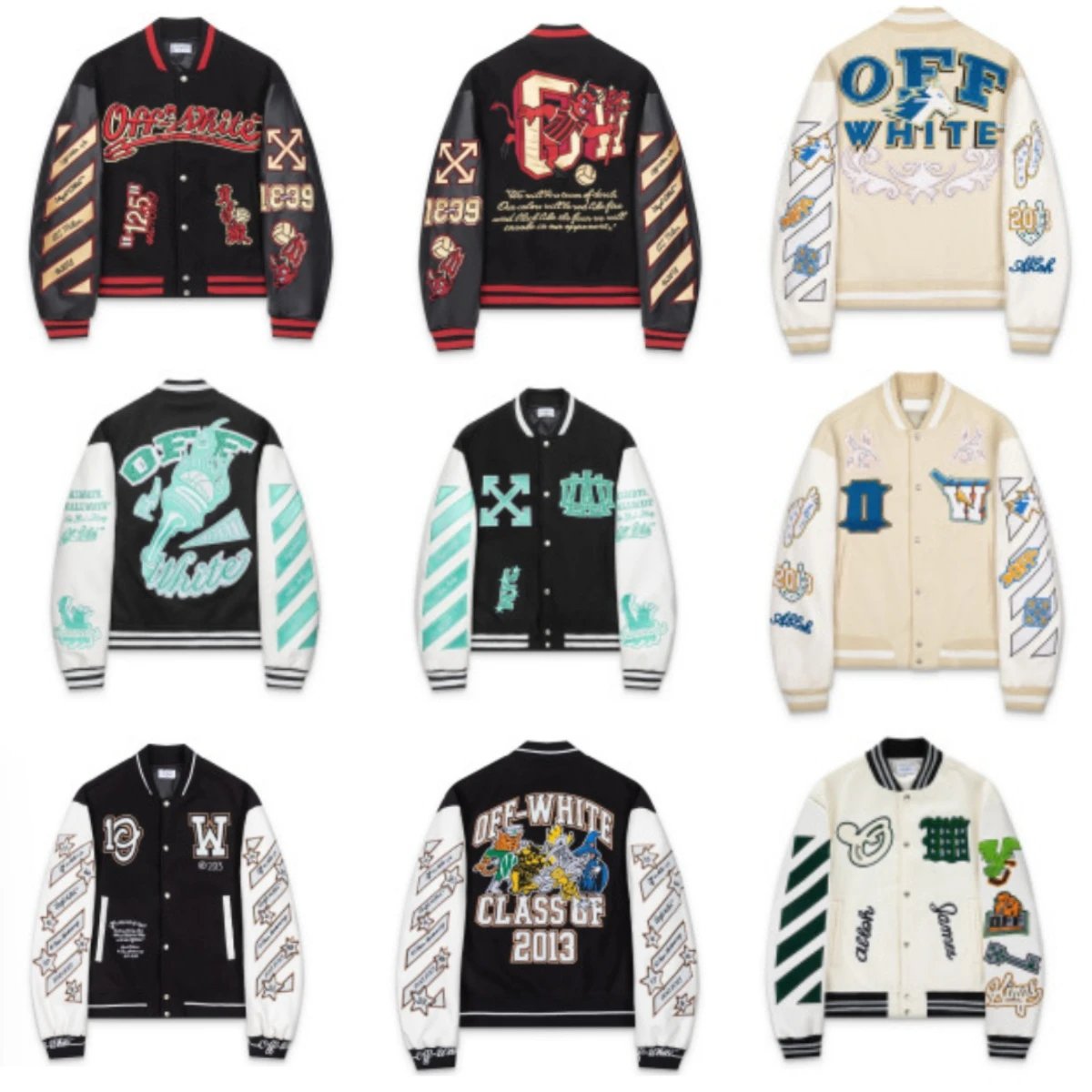 OFF-WHITE Varsity Jacket [22 s