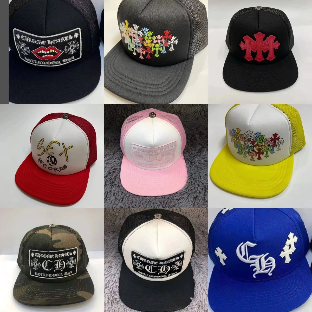 Chrome Hearts Trucker Hats [39