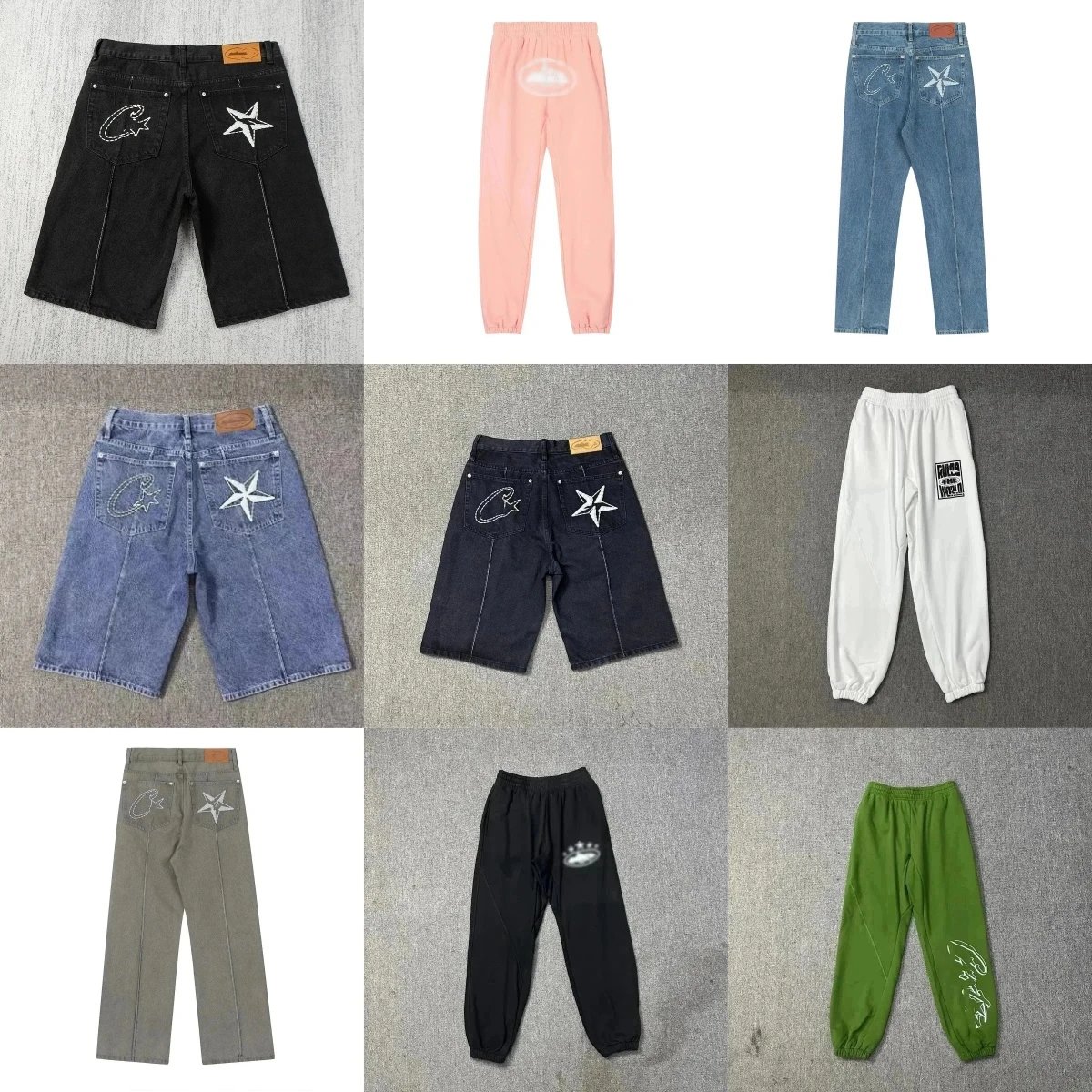 Corteiz Star Patch Jeans/Short