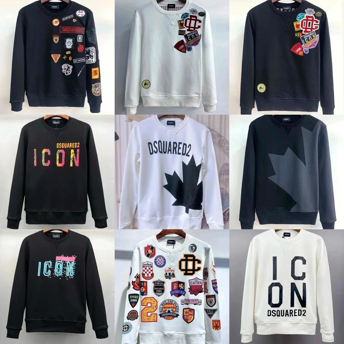 Dsquared2 Icon Patchwork Sweat