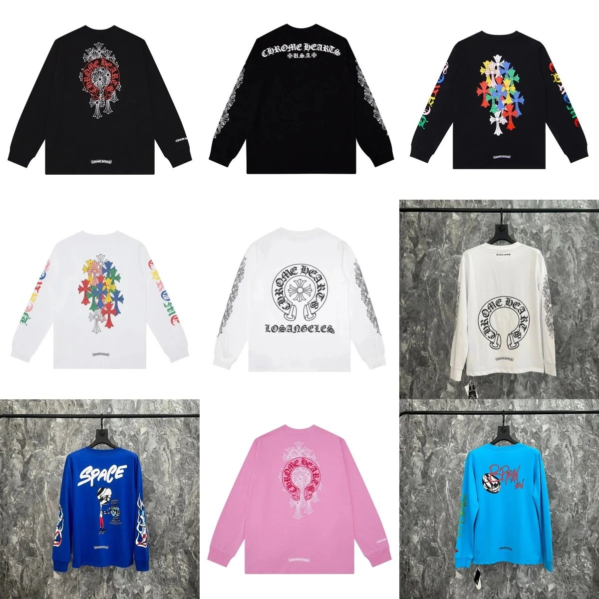 Chrome Hearts Long Sleeve Blac