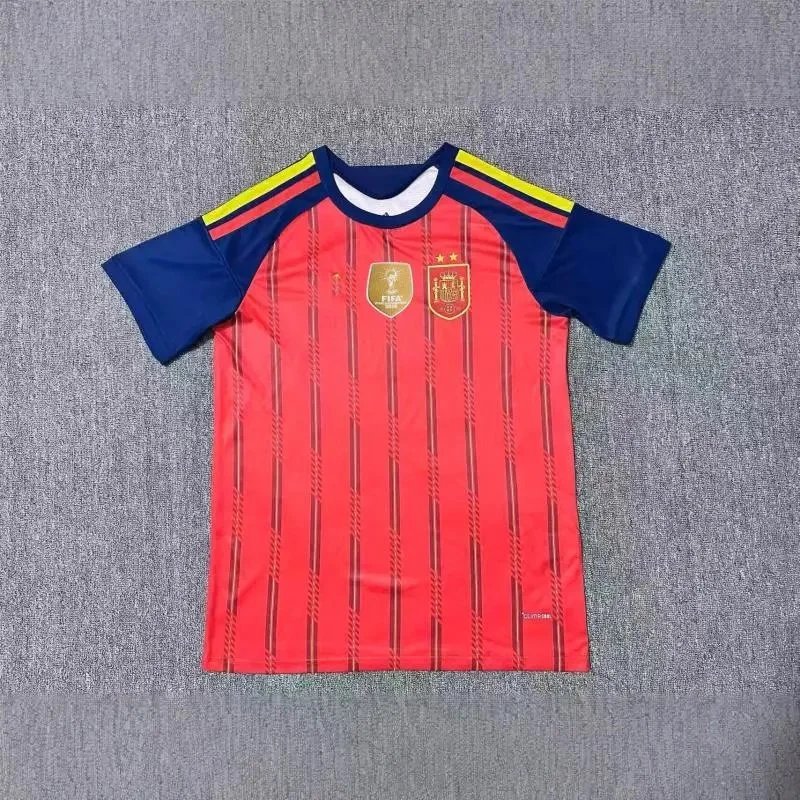Spain home two star fan with badge FAN