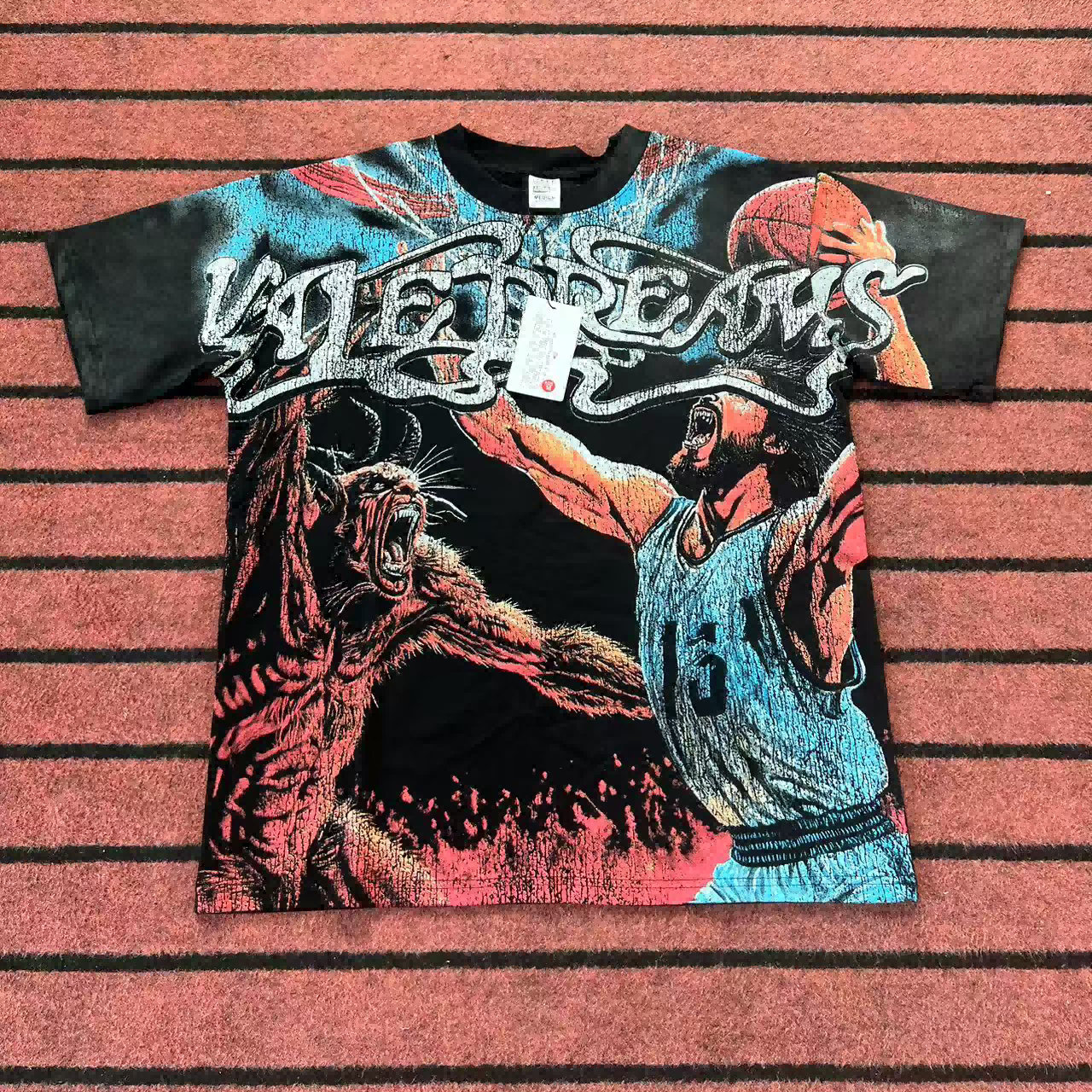 Valley Dreams Black Graphic T-