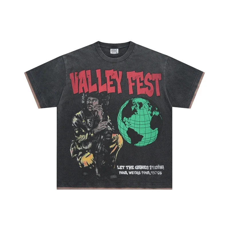 Valley Fest Black T-