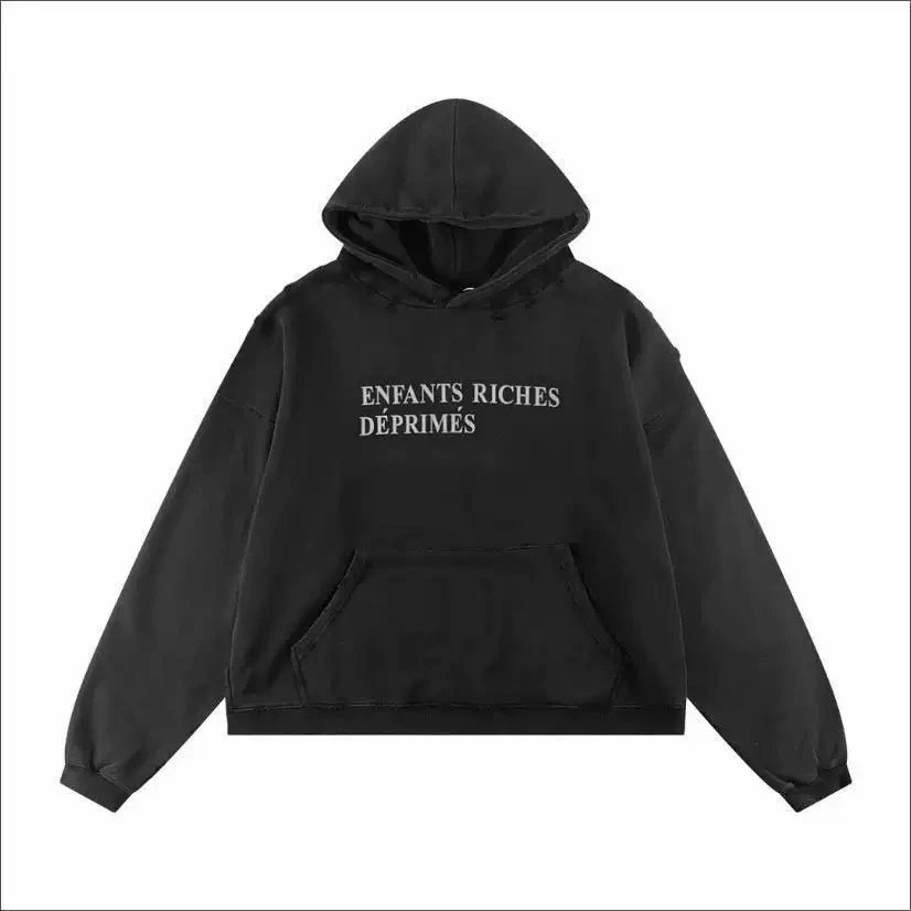 E.R.D Black Distressed Workwear Jacket